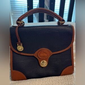 Dooney and Bourke vintage briefcase style purse